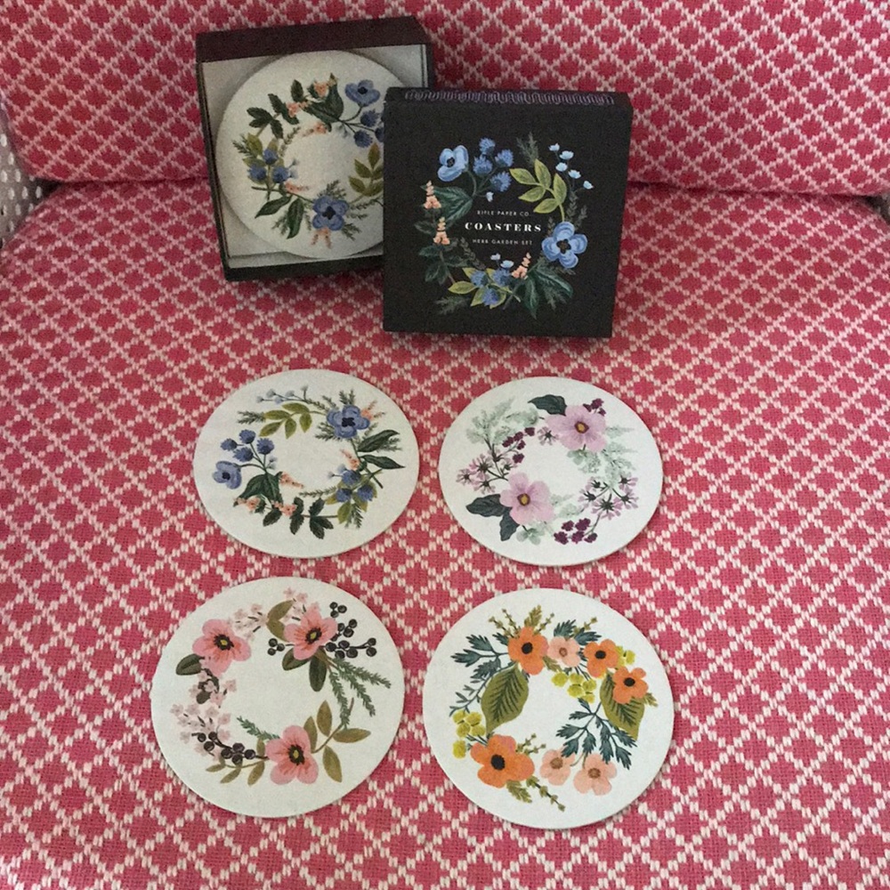 Rifle Paper Co Coasters